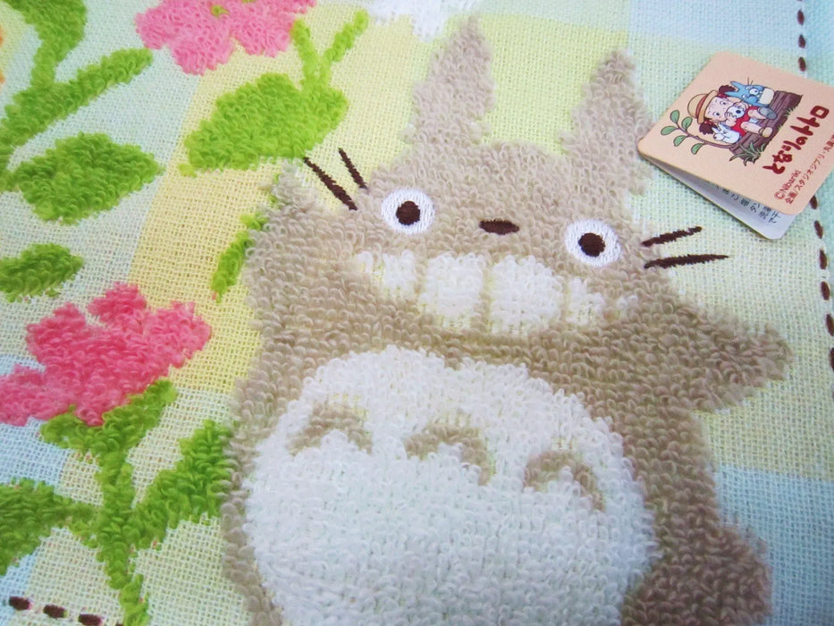 MARUSHIN Studio Ghibli Hand Towel My Neighbor Totoro Flower Garden- Japan Figure Store - #1 Bring To You The Best Japanese Goods