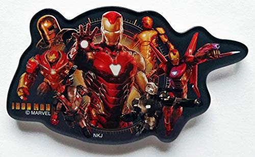 Sanrio Marvel Iron Man Acrylic Die-Cut Magnets - Set of 5