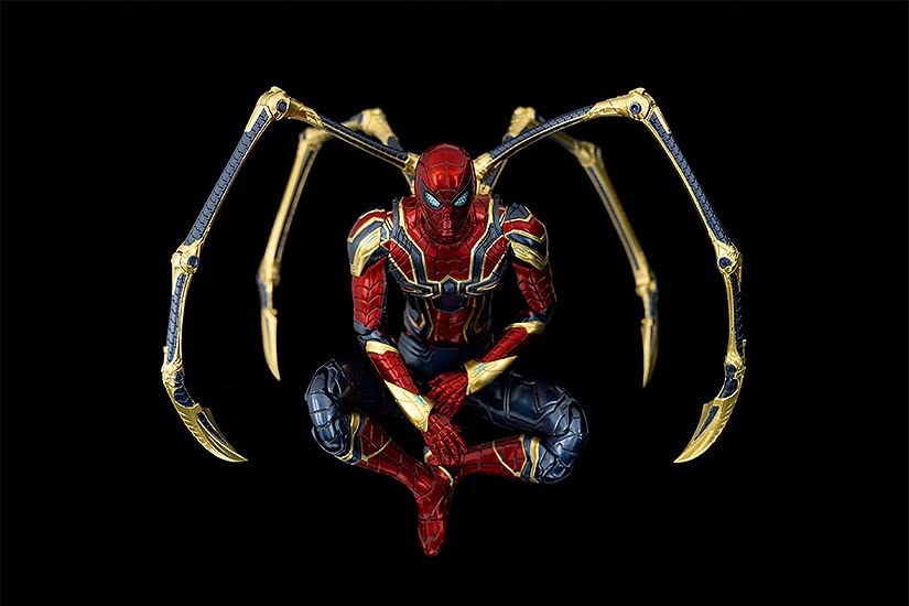 Threezero Marvel Infinity Saga Deluxe Iron Spider Action Figure Collection