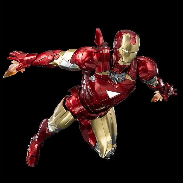 Figurine articulée Iron Man Mark 6 de Threezero Infinity Saga Deluxe