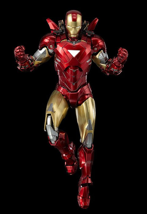 Threezero Infinity Saga Deluxe Iron Man Mark 6 Action Figure