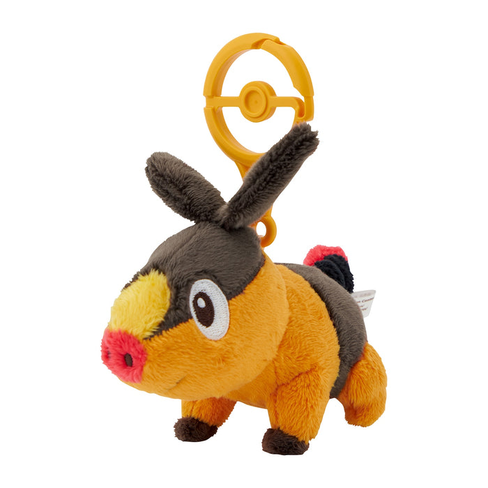 Pokemon Center Pokabu Mascot with Carabiner - Perfect for Backpacks