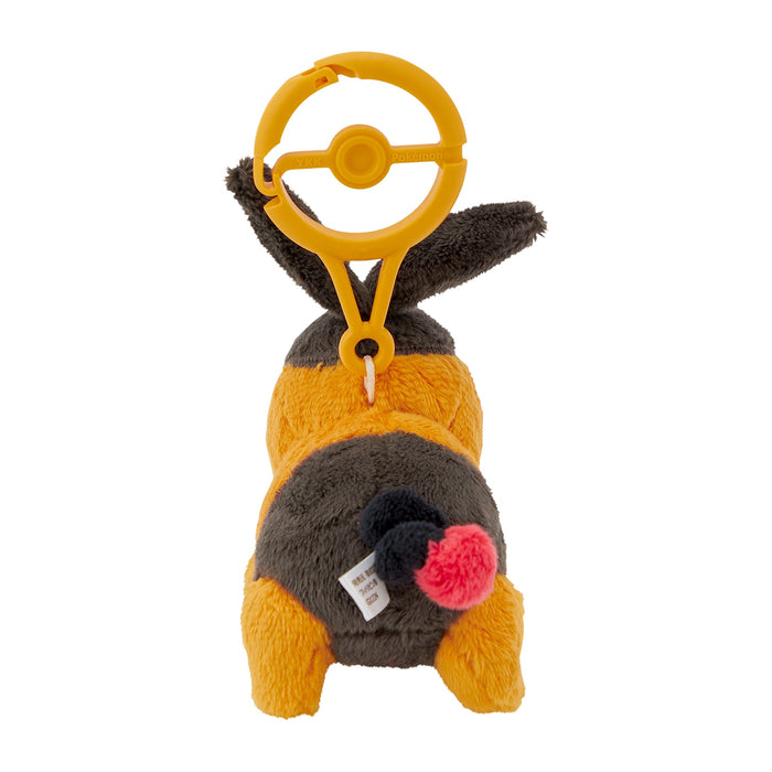 Pokemon Center Pokabu Mascot with Carabiner - Perfect for Backpacks