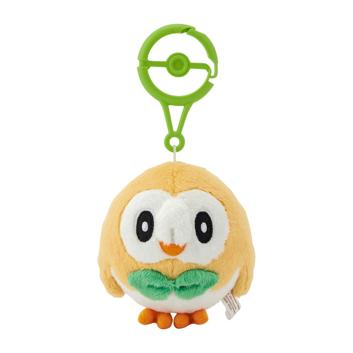 Pokemon Center Rowlet Mascot with Carabiner – Adorable and Portable Plush