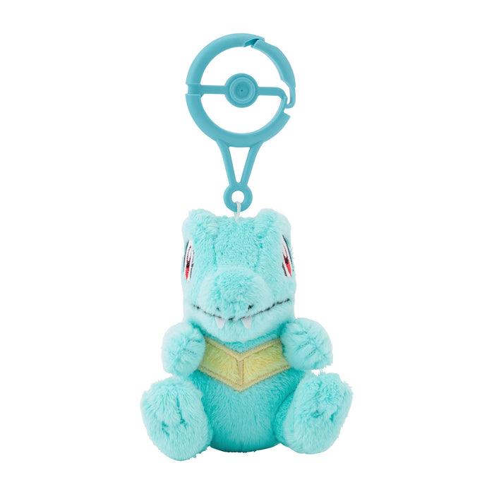 Pokemon Center Totodile Mascot with Carabiner Clip for Backpacks