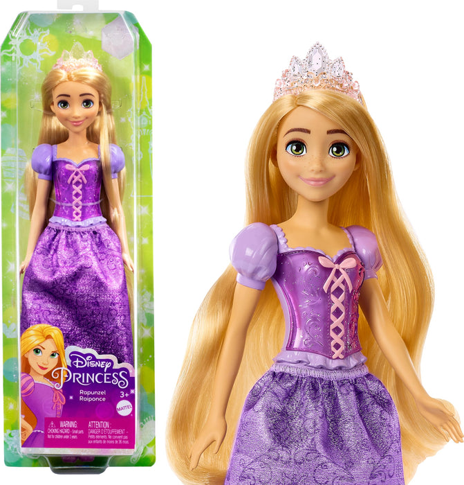 Mattel Disney Princess Rapunzel Dress-Up Doll for Ages 3+ Disney 100th Anniversary