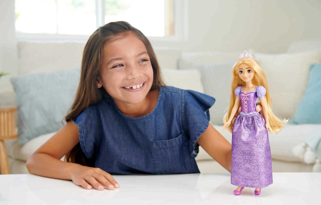 Mattel Disney Princess Rapunzel Dress-Up Doll for Ages 3+ Disney 100th Anniversary