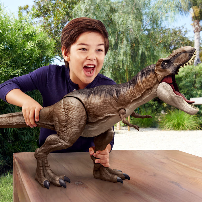 Mattel Jurassic World T-Rex II Toy 101cm Long for Ages 4 Plus