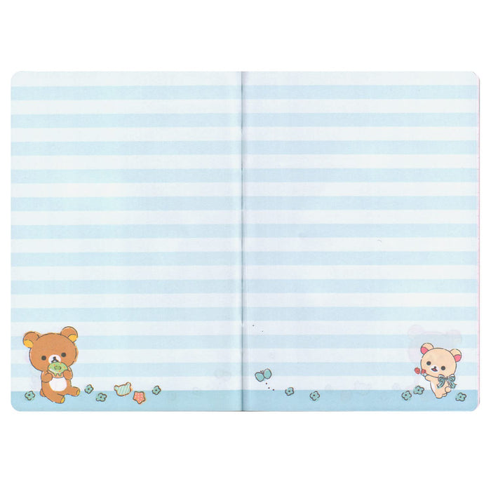 San-X Rilakkuma Pocket Schedule Collection Wide Notebook Thread-Bound Me67109