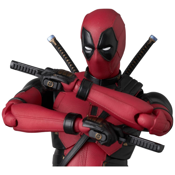 Medicom Toy Mafex No. 284 Deadpool Wolverine Ver 160mm Action Figure
