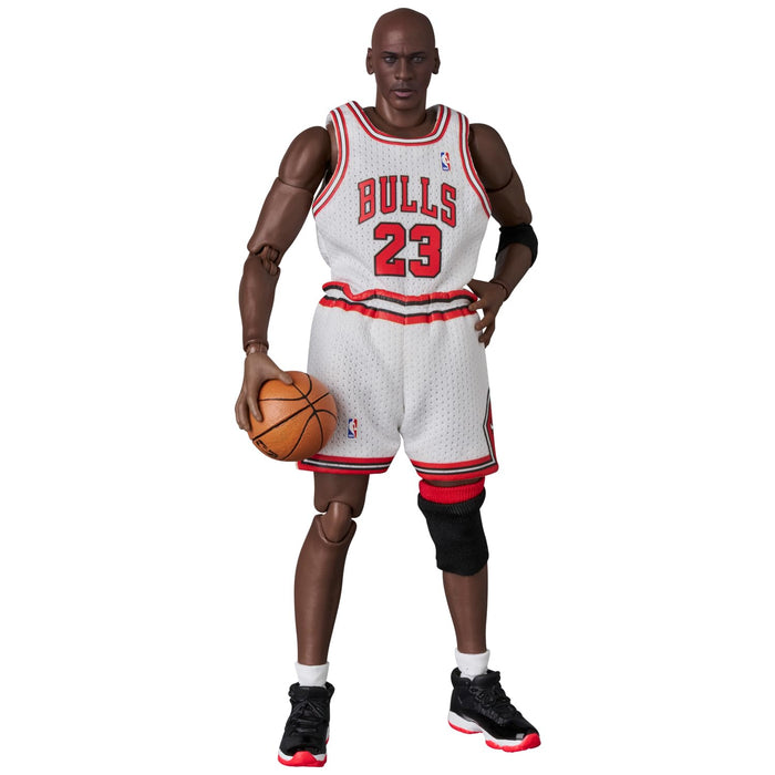 Medicom Toy Mafex No.255 Michael Jordan Chicago Bulls Home Figure Japan- Japan Figure Store - #1 Bring To You The Best Japanese Goods