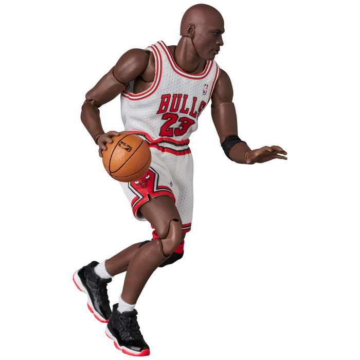 Medicom Toy Mafex No.255 Michael Jordan Chicago Bulls Home Figure Japan- Japan Figure Store - #1 Bring To You The Best Japanese Goods