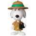 Medicom Toy UDF No.843 Peanuts Safari Snoopy 75mm Non-Scale Finished Figure