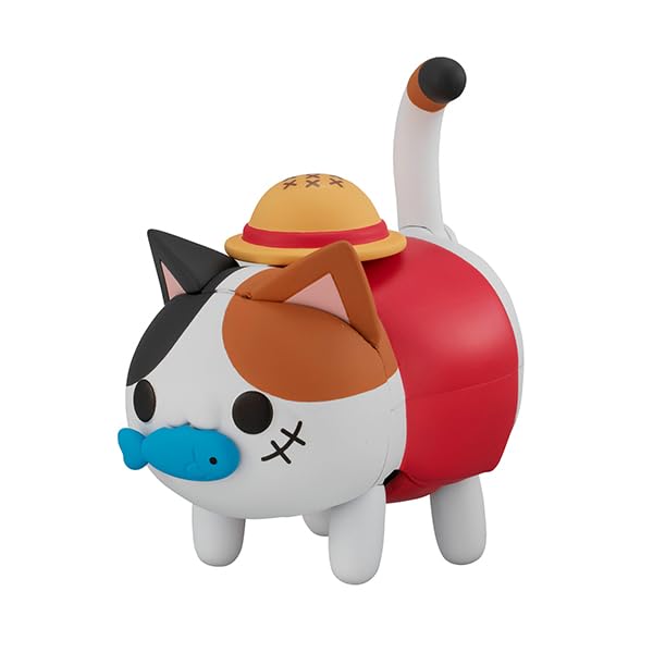 Megahouse Mega Cat Project One Piece Monkey D. Luffy Tokotoko Nyan Figure