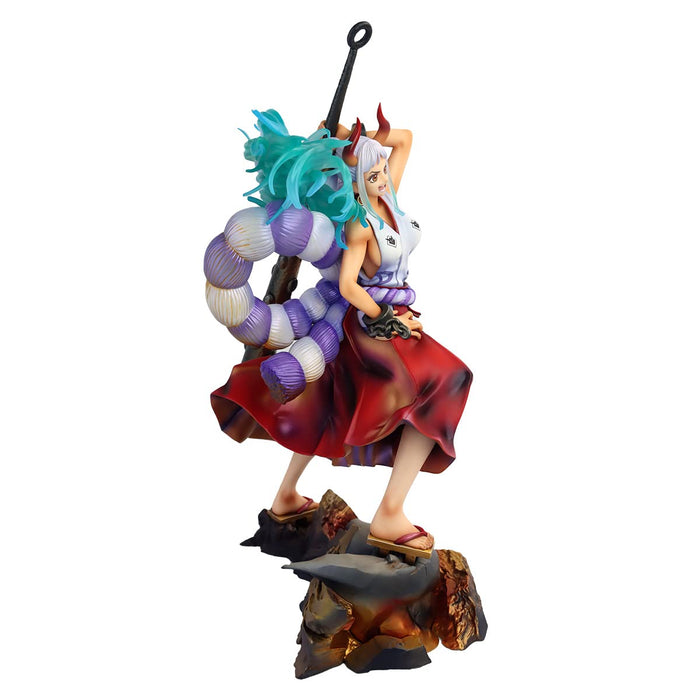 Megahouse One Piece Wa-Max Yamato Pirate Portrait Collectible Statue
