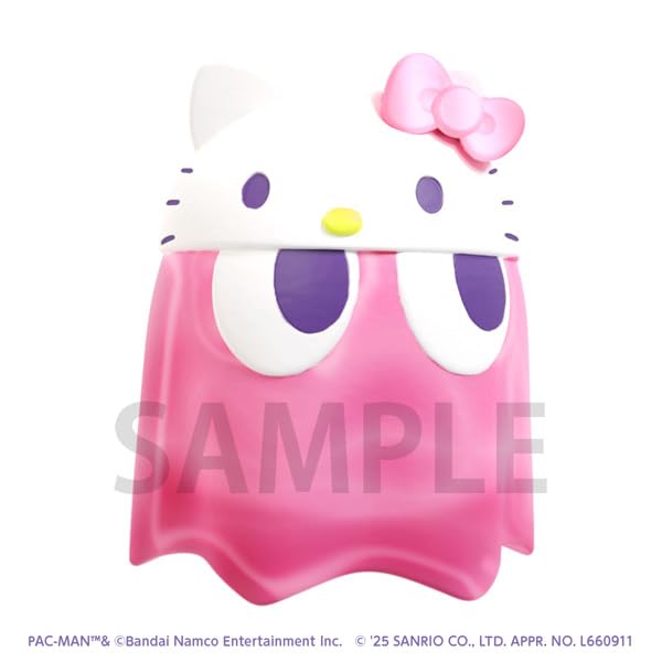 Megahouse Pac-Man Sanrio Chibi Collectible Figure Vol.2 Clear Color Box Set