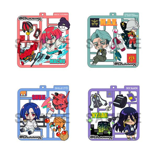 Megahouse Platt Collection Gundam Gquuuuuux 84mm PVC Semi-3D Figure