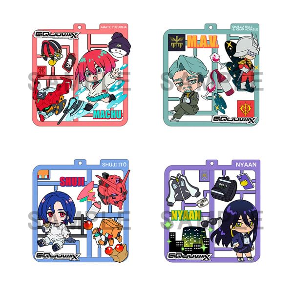 Megahouse Platt Collection Gundam Gquuuuuux 84mm PVC Semi-3D Figure