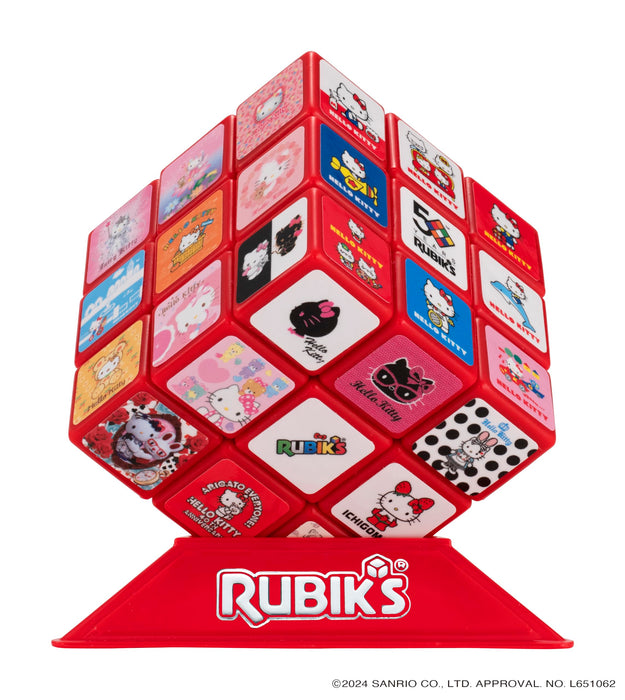 Megahouse Hello Kitty 50th Anniversary Rubiks Cube Japan Official Edition- Japan Figure Store - #1 Bring To You The Best Japanese Goods
