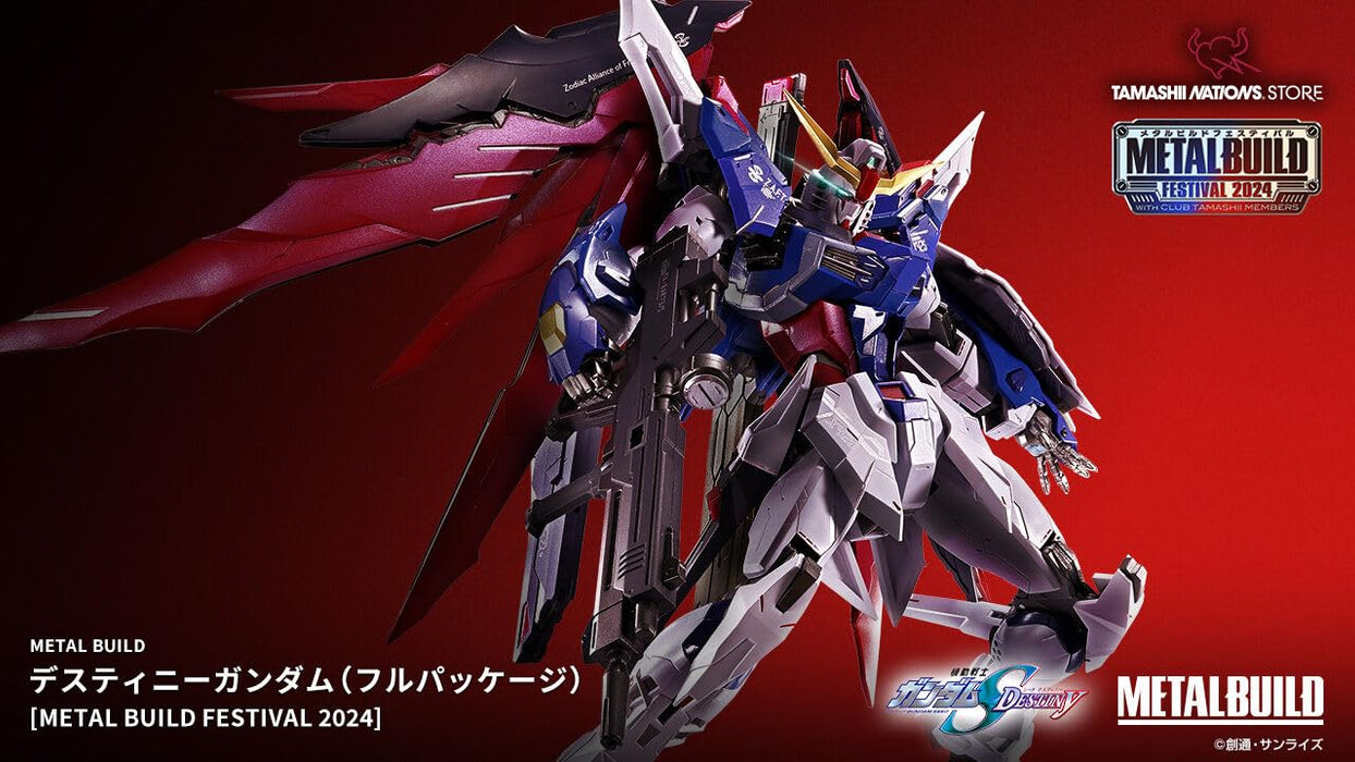 Bandai Metal Build Destiny Gundam Ensemble complet Figurine mobile de 180 mm 2024