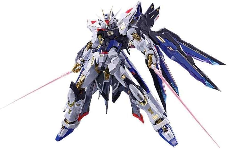 Bandai Metal Build Strike Freedom Gundam 195 mm ABS PVC moulé sous pression Figure 2024