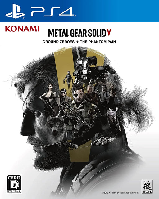 Metal Gear Solid V Ground Zeroes + The Phantom Pain Sony Ps4 New