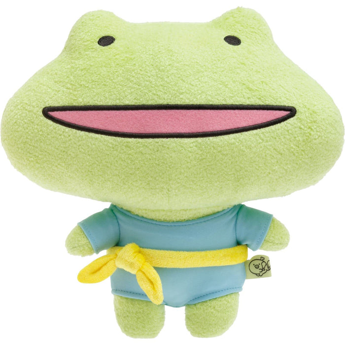 Peluche San-X Chikip Dancers M Skip Frog Sensei 10 pouces à collectionner