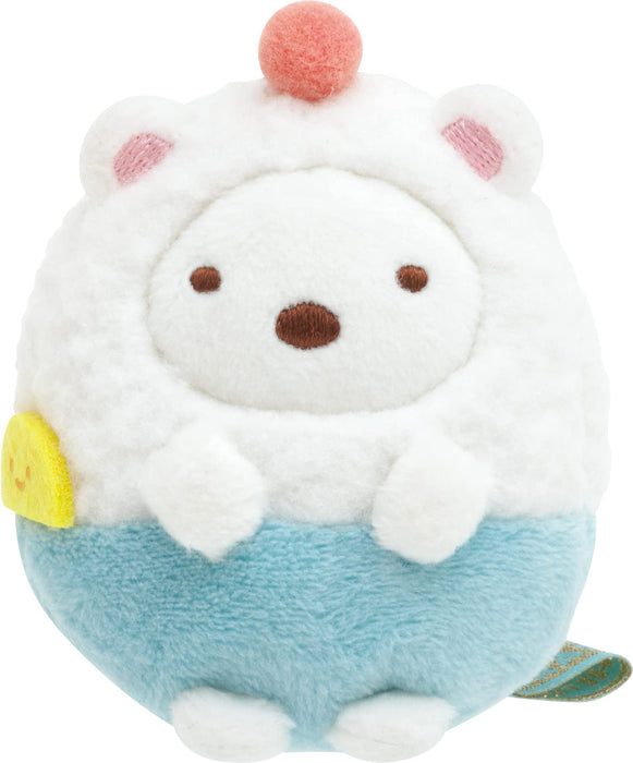 Jouet en peluche portatif San-X Sumikko Gurashi Welcome Food Kingdom Ensemble de riz ramen