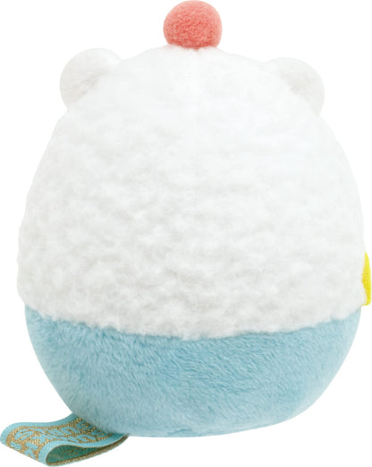 San-X Sumikko Gurashi Welcome Food Kingdom Hand-Held Plush Toy Ramen Rice Set- Japan Figure Store - #1 Bring To You The Best Japanese Goods