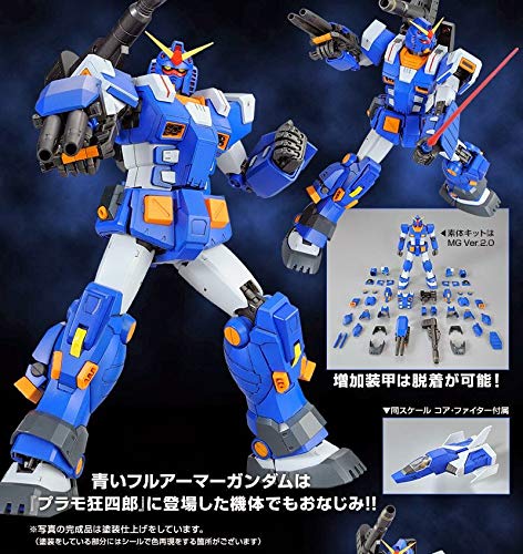 Gundam MG 1/100 Armure complète Gundam Blue Modèle Premium Exclusivité Bandai