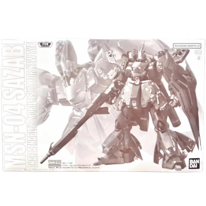 Bandai Spirits MG 1/100 Sazabi Ver Ka Mechanical Clear Event Exclusive Model