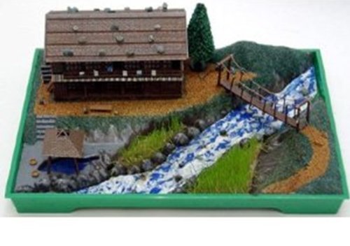 Micro Ace 1/150 Scale Mountain Hot Spring Inn Model Kit