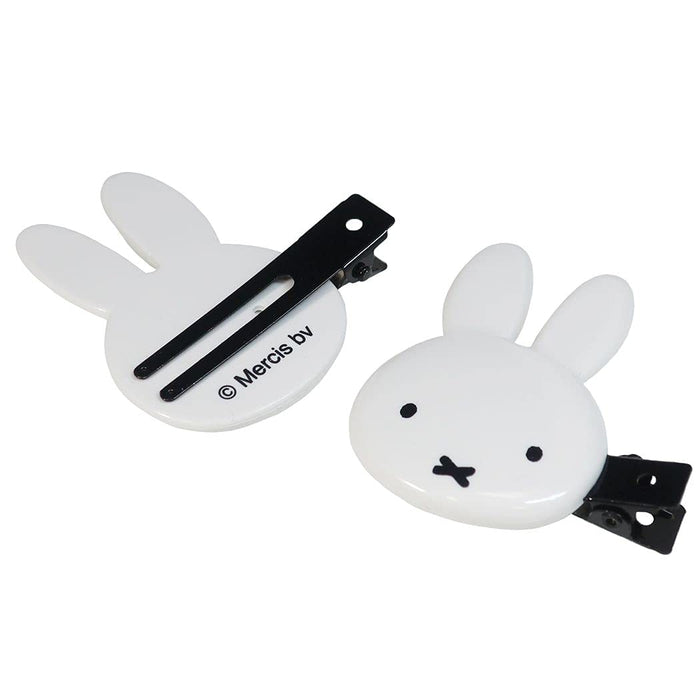 Shobido Miffy Die Cut Bangs Clip with Round Ears Hair Accessory