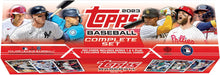 Topps MLB 2023 Complete Set Baseball Card Hobby Box