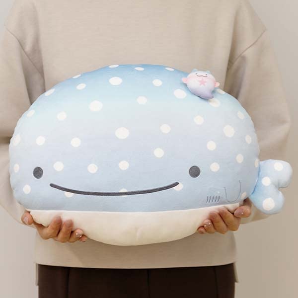 Coussin en peluche San-X Mo01201 Jinbei-San Super Mochi Mochi