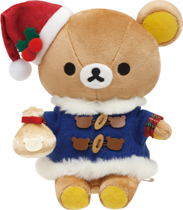 San-X Rilakkuma Christmas Plush Toy Mo27601 - Festive and Cuddly