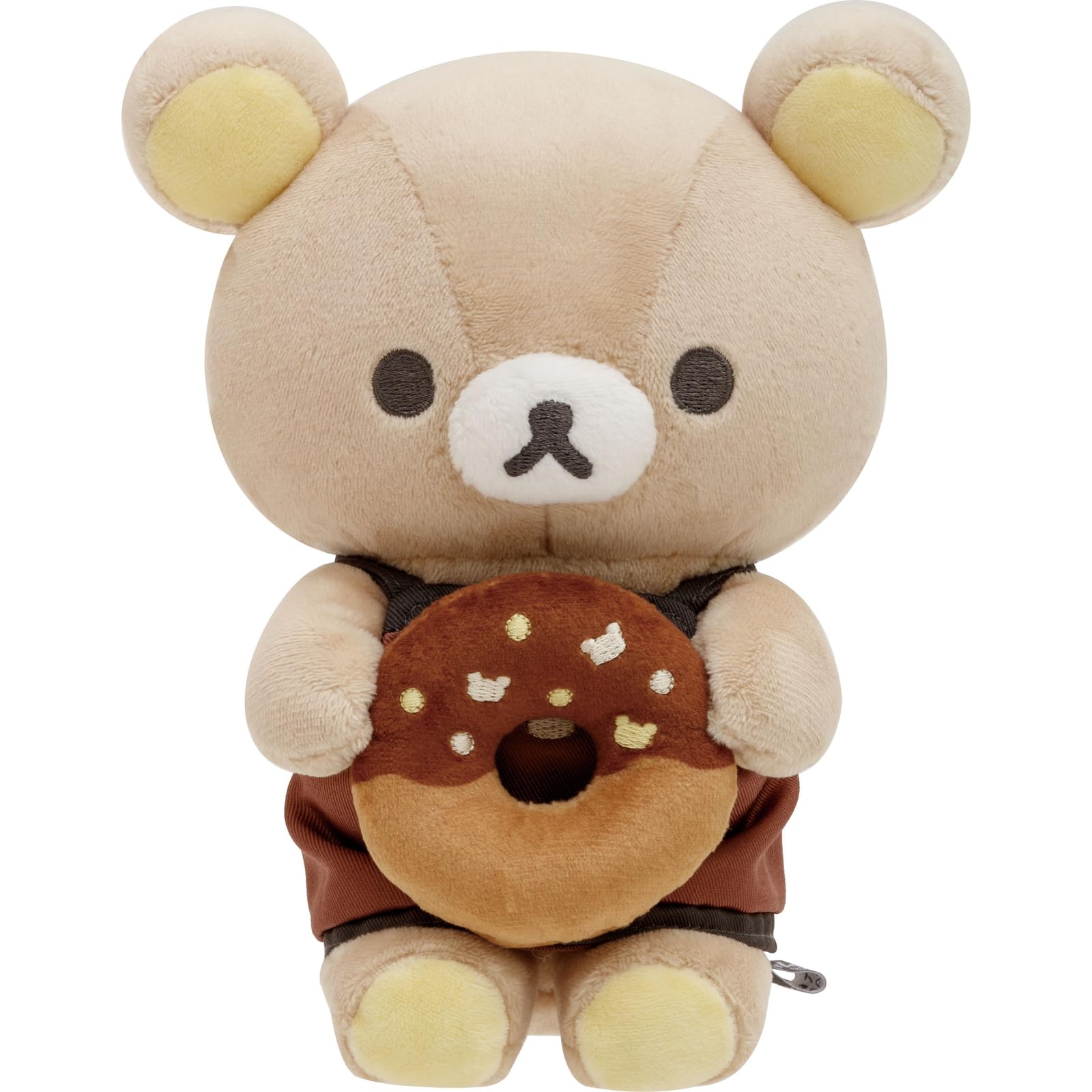 San-X Mo33501 Rilakkuma Home Cafe Donut Plush - Basic Rilakkuma Toy- Japan Figure Store - #1 Bring To You The Best Japanese Goods