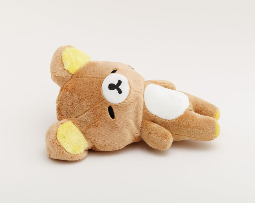 Peluche à visage changeant Rilakkuma de San-X - Édition visage endormi Mo34101