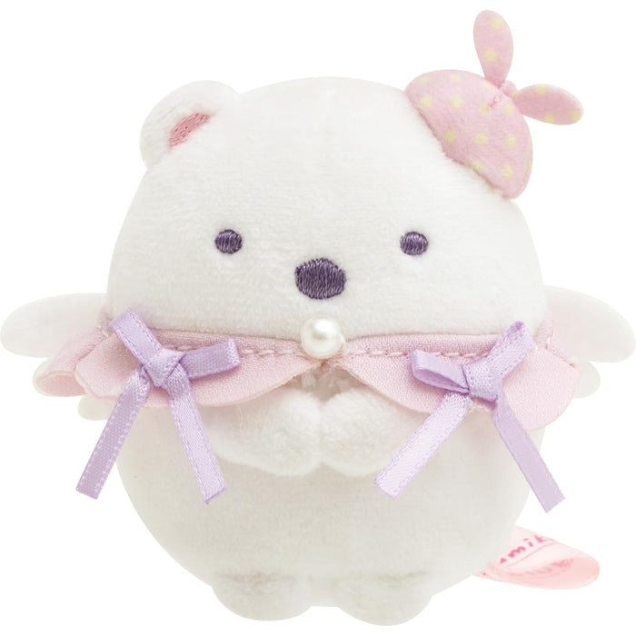 San-X Sumikko Gurashi Angel Idol Plush Toy Polar Bear Mo76601 Hand-Held