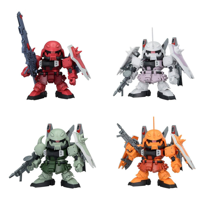 Bandai Mobile Suit Gundam Seed Destiny Bb Senshi ZGMF Zaku Series Model Kit Set