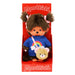 Monchhichi Sekiguchi Classic Girl Plush Doll with Cute Messenger Bag