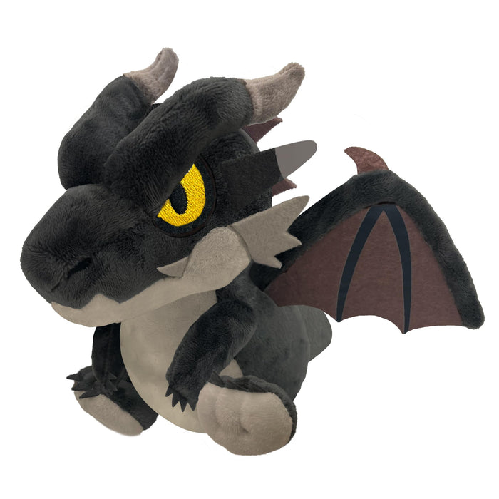 Capcom Monster Hunter Plush Black Dragon Fatalis Toy Collectible- Japan Figure Store - #1 Bring To You The Best Japanese Goods