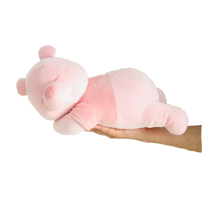 Moripilo Disney Winnie the Pooh Body Pillow 30cm Pastel Pink Plush Cushion