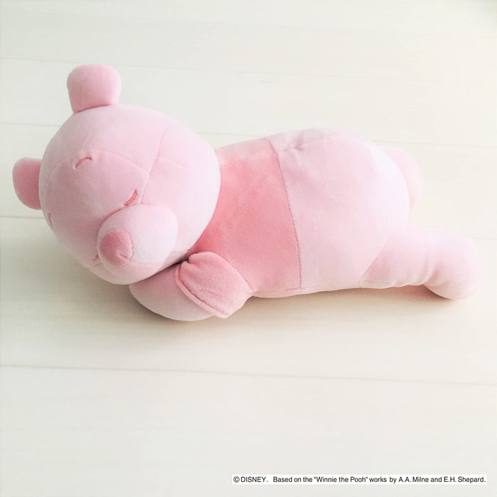 Moripilo Disney Winnie the Pooh Body Pillow 30cm Pastel Pink Plush Cushion