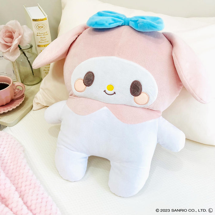 Moripilo My Melody Body Pillow 38x40cm Large Pink Stuffed Animal Cushion