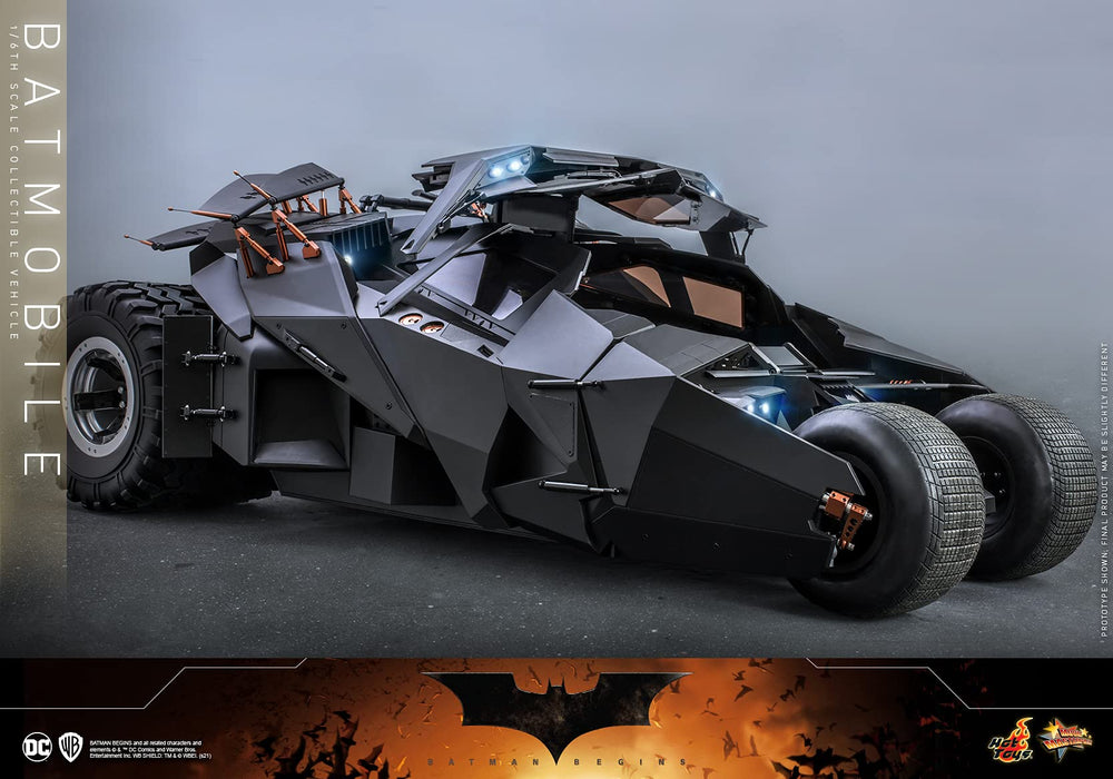 Hot Toys Movie Masterpiece Batman Begins 1/6 Scale Batmobile Vehicle- Japan Figure Store - #1 Bring To You The Best Japanese Goods