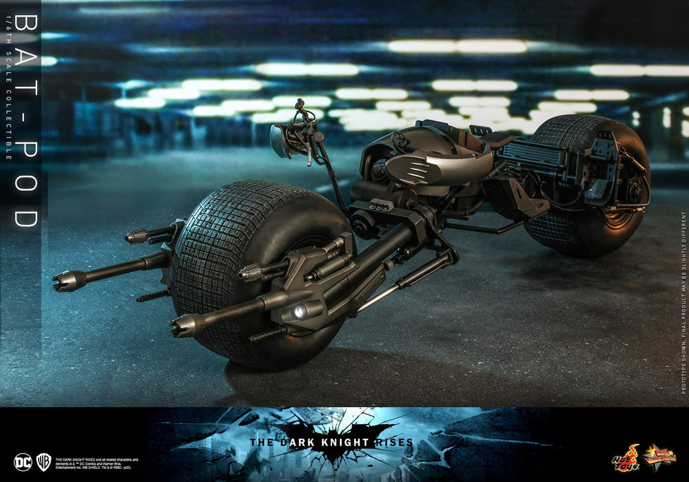 Hot Toys Movie Masterpiece Dark Knight Rising Batpod 2.0 Edition 1/6 Scale Vehicle- Japan Figure Store - #1 Bring To You The Best Japanese Goods