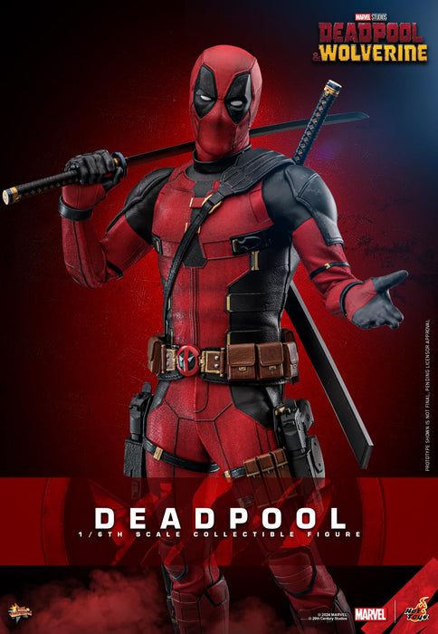 Hot Toys Movie Masterpiece 1/6 Scale Deadpool & Wolverine Action Figure