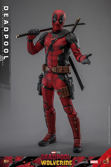 Hot Toys Movie Masterpiece 1/6 Scale Deadpool & Wolverine Action Figure