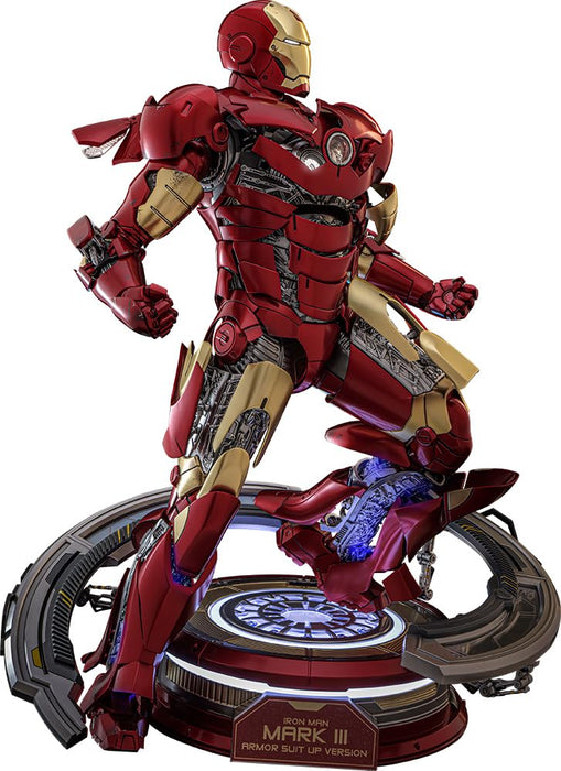Hot Toys Movie Masterpiece Diecast Iron Man Mark III 1/6 Scale Figure